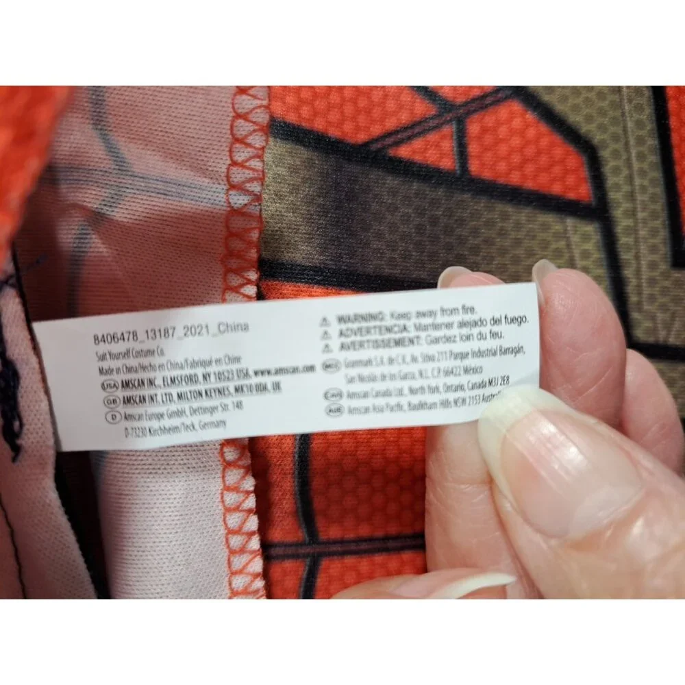 Marvel Spider-Man Kids Costume Small 4-6 No Way Home Halloween #285 Birthday